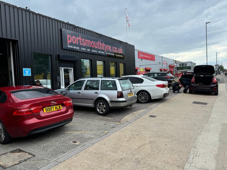 New and part worn tyre fitting in Portsmouth
